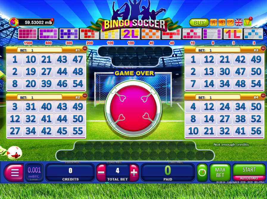 casino adrenaline bingo soccer