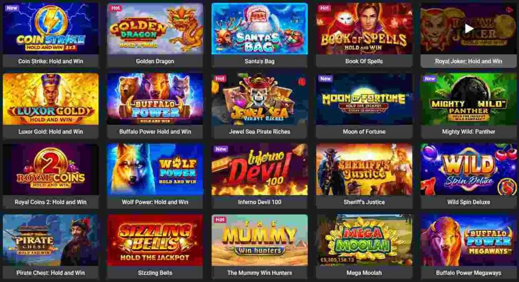 Impressive selection of crypto jackpot games, spotlighted in BitcoinPlay.org's extensive review.