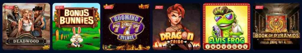 Comprehensive mBit Casino slots review featuring variety of slot games