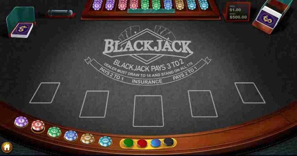 Crypto Blackjack table game at Wild Casino, highlighted in BitcoinPlay's comprehensive Wild Casino review