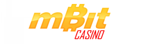 mBit Casino logo, gateway to enticing deposit bonuses in crypto gaming