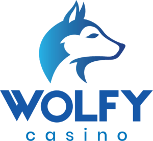 Wolfy Casino Logo - synonymous with engaging and varied crypto casino games.